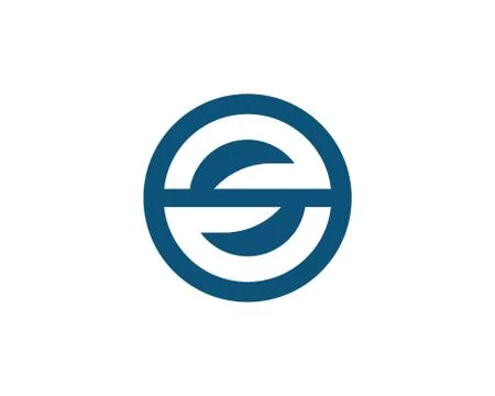 S letter logo design template Stock Illustration