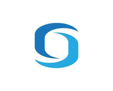 S letter logo design vector Stock Illustration