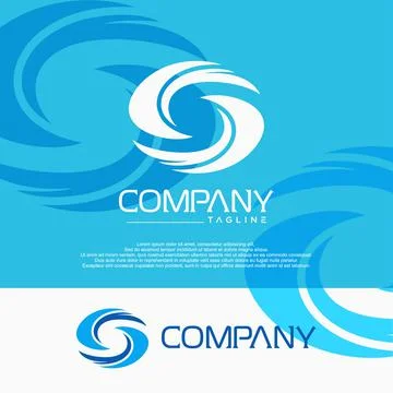 S letter logo Stock Illustration