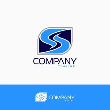 S letter logo Stock Illustration