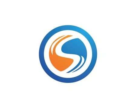 S letter logo Template Stock Illustration