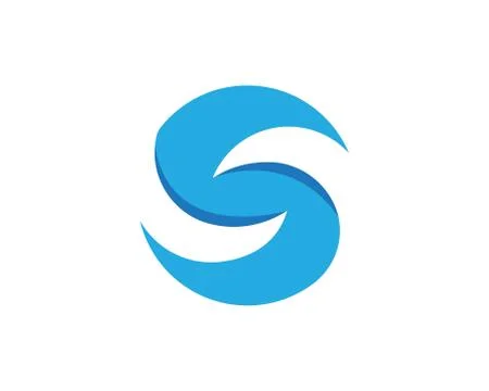 S letter logo Template Stock Illustration
