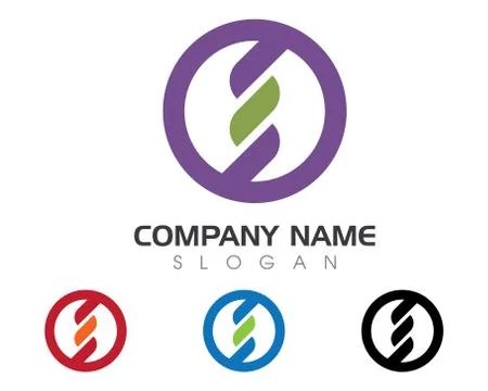 S letter logo Template Stock Illustration