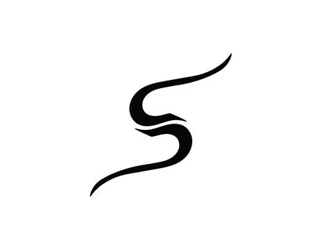 S  letter logo, vector, eps, s logo template Illustrazione stock
