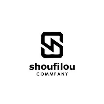 S letter logo vector image Stock Illustration