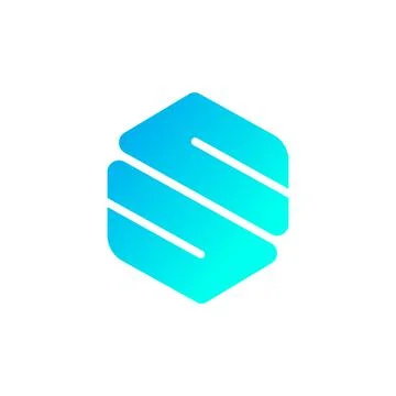 S Letter Modern Logo Vector Template Illustrazione stock