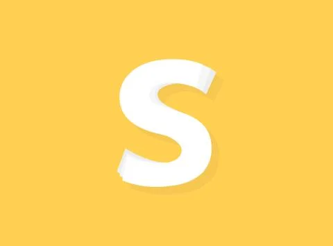 S Letter vector font, modern layers design. Eps10 illustration Stock Illustration