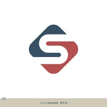 S Letter vector Logo Template Illustration Design. Vector EPS 10. Stock Illustration
