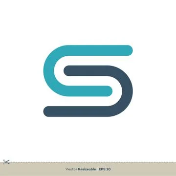S Letter vector Logo Template Illustration Design. Vector EPS 10. Stock Illustration