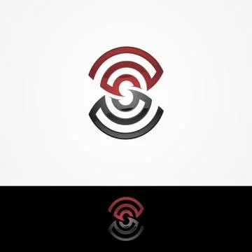 S Logo Concept Stock Illustration