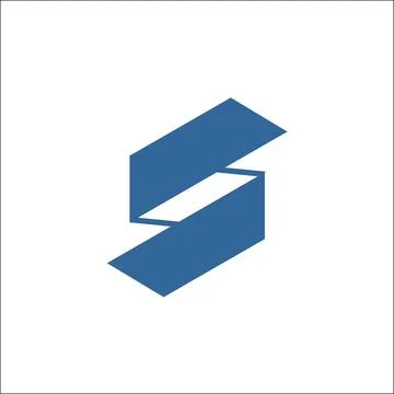 S logo icon abstract design template elements Stock Illustration