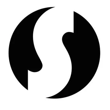 S logo Illustrazione stock