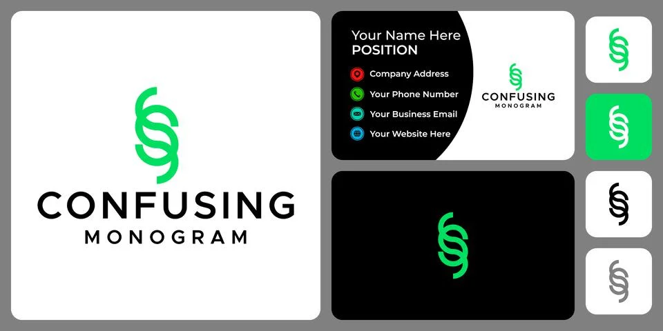 S LOGO Illustrazione stock