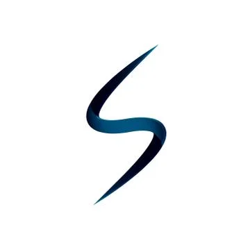 S logo, monogram, vector Illustration