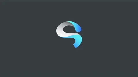 S Logo Motion Stock Footage 143638432
