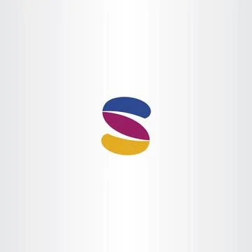 S logo s logotype vector tech icon sign element design 스톡 일러스트