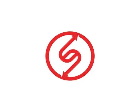 S logo vector template Stock Illustration