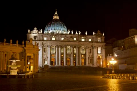 S. Peter basilica Stock Photos