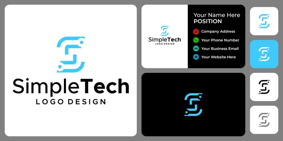 S TECH LOGO Stock Illustration
