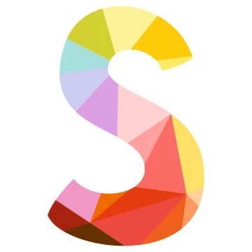 S vector letter isolated on white background illustration Stock Illustration