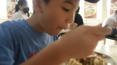 That's Why I Pray for a Fried Rice Food! Video stock 195933977