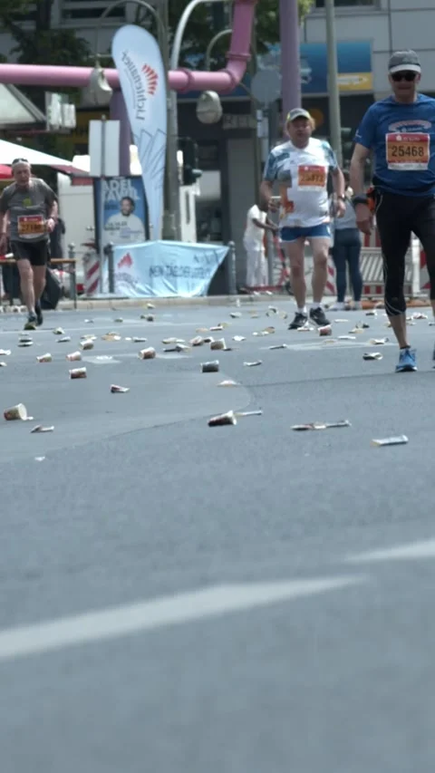 S25 Berlin Tail Runner Cleanup Nollendorfplatz May 14 2023 Stock Footage 332132390