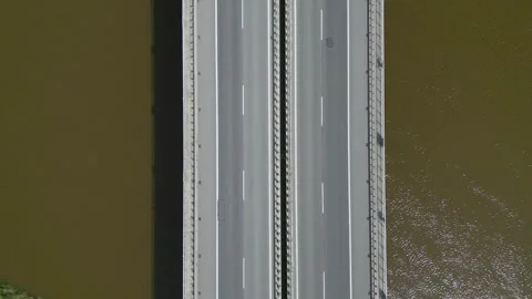 S8 expressway bridge in Wyszkow Stock Footage 335134464