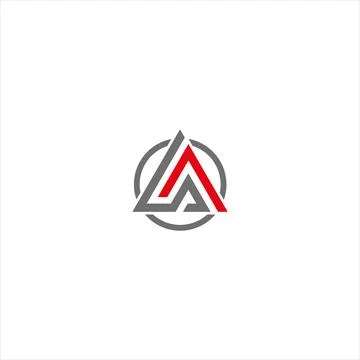 AS SA Letter monogram Initial Unique modern flat abstract logo design. AS S.. Stock Illustration