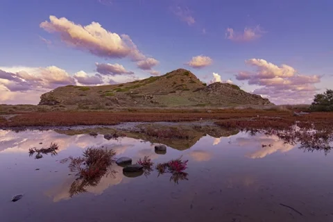 Sa Mesquida Reflection Timelapse 스톡 동영상 227166070