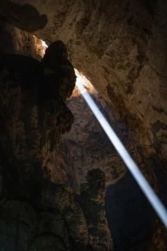 Sa Nurra de su Hode Cave, Oliena, Sardinia Stock Photos