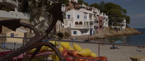 Sa Tuna, Begur Video stock 167728356