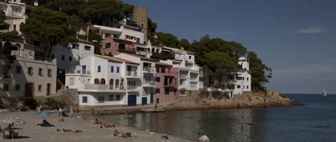 Sa Tuna, Begur Video stock 167729220