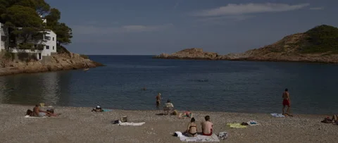 Sa Tuna, Begur Video stock 167730619