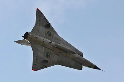 Saab 35 Draken Stock Photos