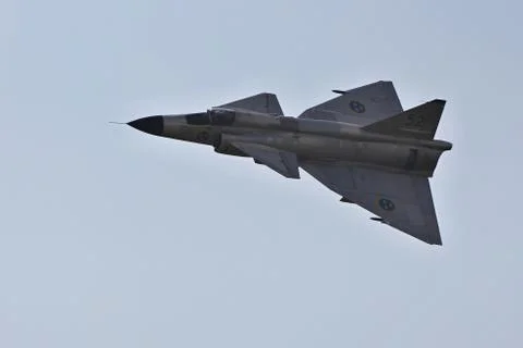 Saab 37 Viggen Stock Photos