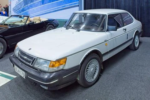 Saab 900c (1989). Stock Photos
