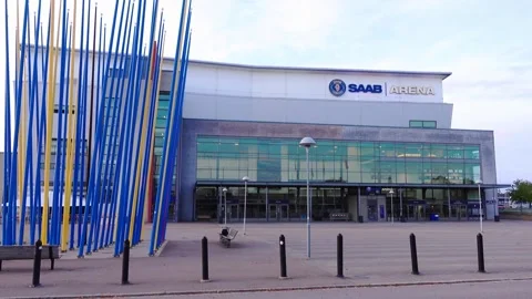 Saab arena Stock Footage 285425343