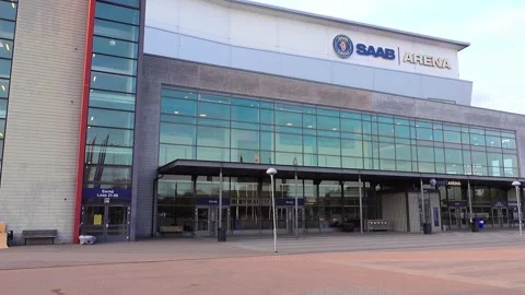 SAAB Arena Stock Footage 287916577