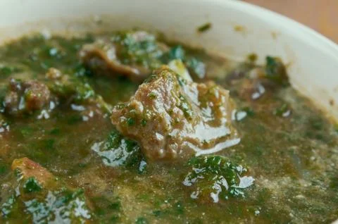 Saag Gosht Stock Photos