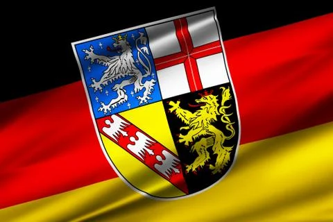 Saarland Stock Illustration