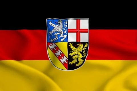 Saarland Stock Illustration