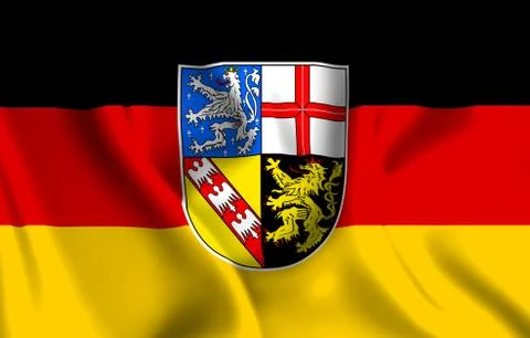 Saarland Stock Illustration