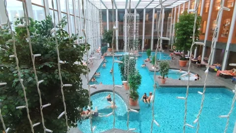 Saarow Therme, Germany. Stock Footage 168079901
