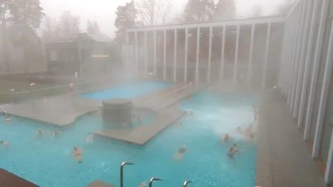 Saarow Therme, Germany Stock Footage 168079905