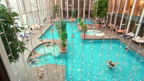 Saarow Therme, Germany. Stock Footage 168079972