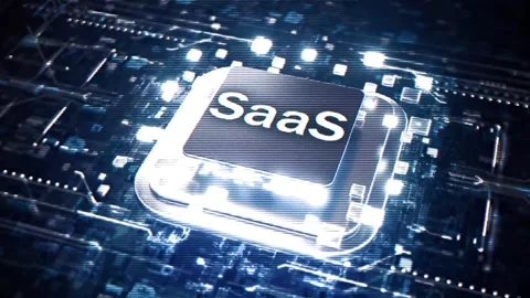 SaaS Cyber Technology Stock Footage 320899884