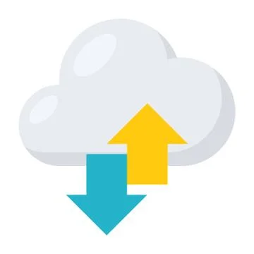 Saas or Software as a service Ilustração Stock