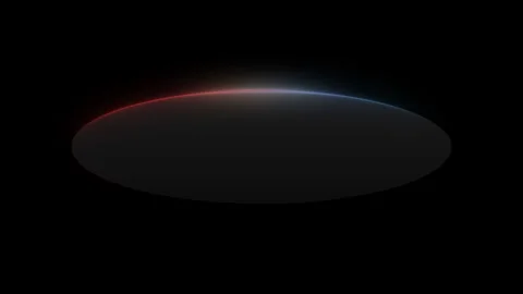 SaaS oval text box glowing edges animation. Futuristic tech UI panel frame. Stock Footage 336647249