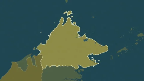 Sabah, Malaysia, extruded. Pattern Stock Footage 241264402