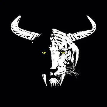 Saber tooth Illustrazione stock